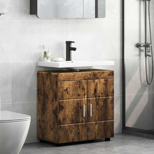 Комплект шкафове за баня TULUM Димян дъб 60 x 34 x 63 см