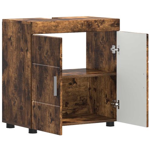 Комплект шкафове за баня TULUM Димян дъб 60 x 34 x 63 см