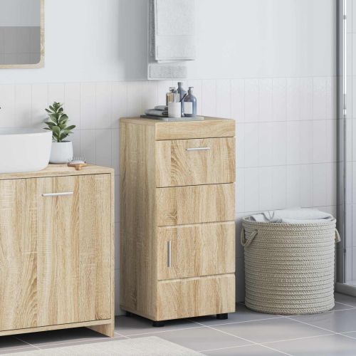 Комплект шкафове за баня TULUM Сонома дъб 37 x 31,5 x 82 см