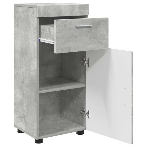 Комплект шкафове за баня TULUM Циментено сиво 37 x 31,5 x 82 см
