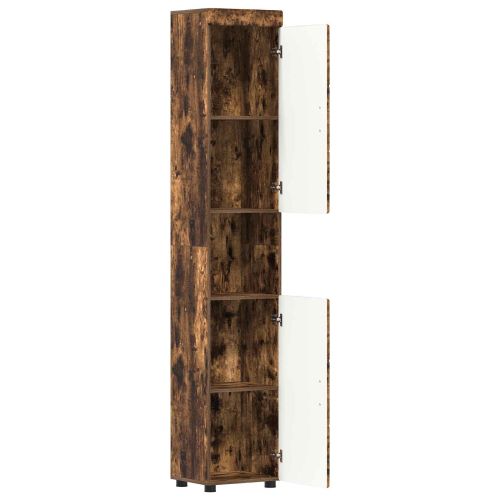 Комплект шкафове за баня TULUM Димян дъб 37 x 31,5 x 203 см