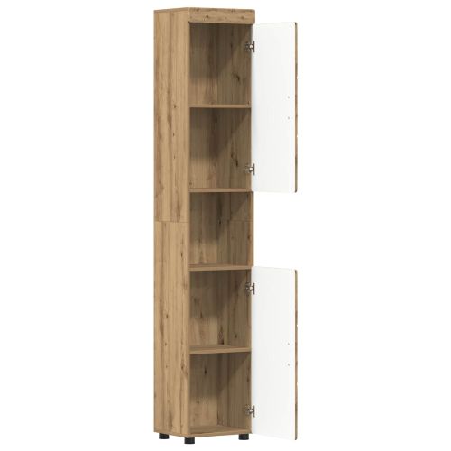 Комплект шкафове за баня TULUM Дъб 37 x 31,5 x 203 см