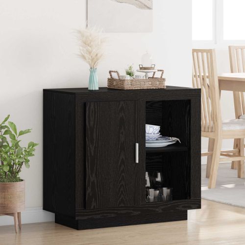 Служебен шкаф Черния дъб 80 x 40 x 75 см Инженерно дърво