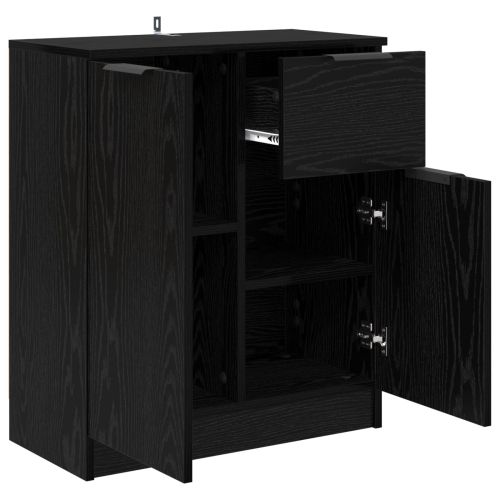Служебен шкаф Черния дъб 60 x 30 x 70 см Инженерно дърво