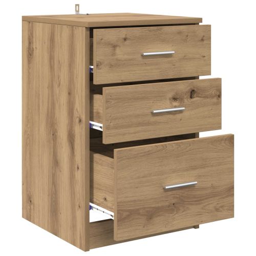 Нощен шкаф Дъб 40 x 40 x 63 см Инженерно дърво