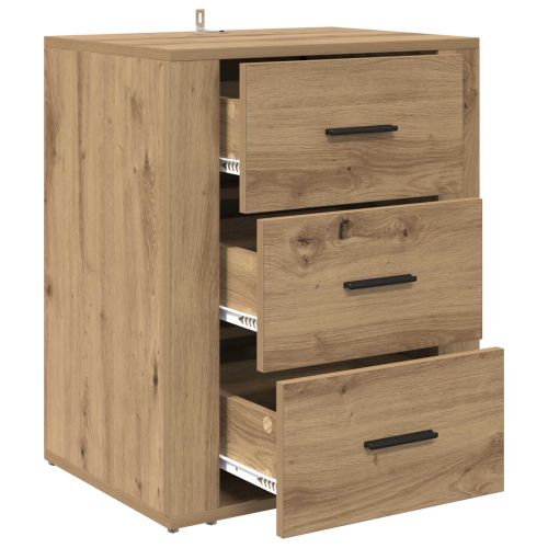Нощен шкаф Дъб 35 x 50 x 60 см Инженерно дърво