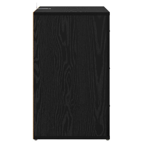 Нощен шкаф Черния дъб 35 x 50 x 60 см Инженерно дърво