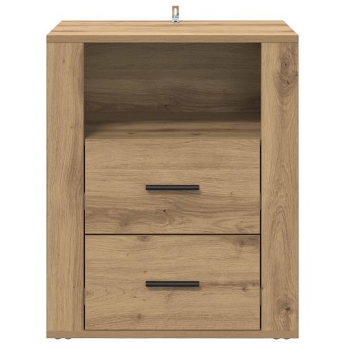 Нощен шкаф Дъб 35 x 50 x 60 см Инженерно дърво