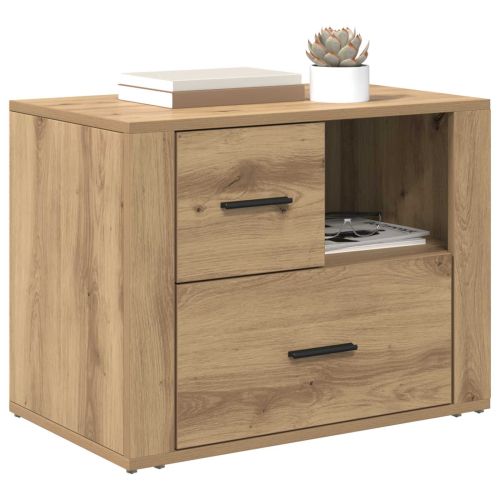 Нощен шкаф Дъб 35 x 60 x 50 см Инженерно дърво