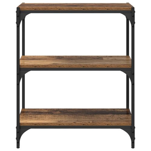 Шкаф за книги Старо дърво 60 x 33 x 70,5 см