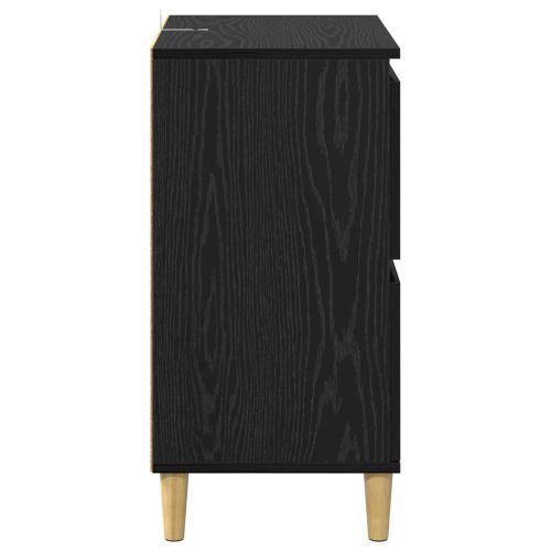 Служебен шкаф Черния дъб 60 x 35 x 70 cm Инженерно дърво