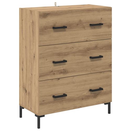 Служебен шкаф с чекмедже Дъб 69,5 x 34 x 90 см