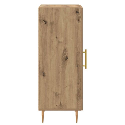 Служебен шкаф дъб артизан 34 x 34.5 x 90 см Инженерно дърво