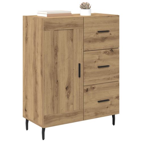 Служебен шкаф с чекмедже Дъб 69,5 x 34 x 90 см