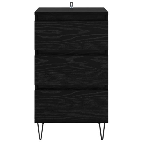 Служебен шкаф с чекмедже Черния дъб 40 x 35 x 70 см