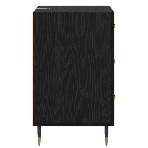 Нощен шкаф Черния дъб 40 x 40 x 66 см Инженерно дърво