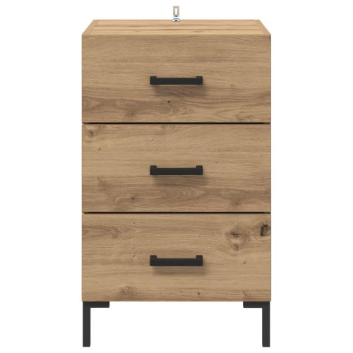 Нощен шкаф Дъб 40 x 40 x 66 см Инженерно дърво