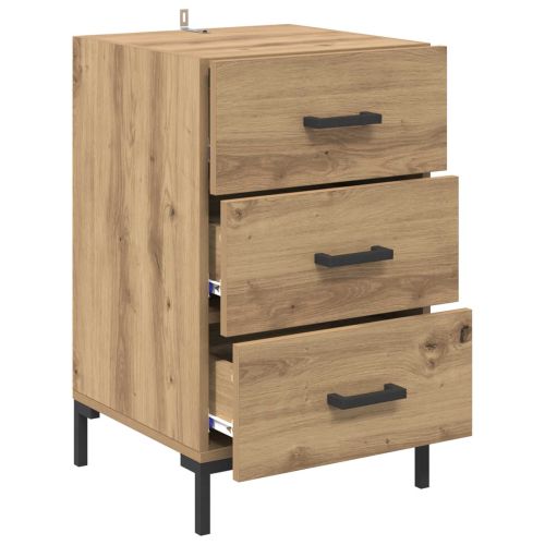 Нощен шкаф Дъб 40 x 40 x 66 см Инженерно дърво