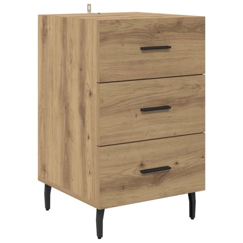 Нощен шкаф Дъб 40 x 40 x 66 см Инженерно дърво