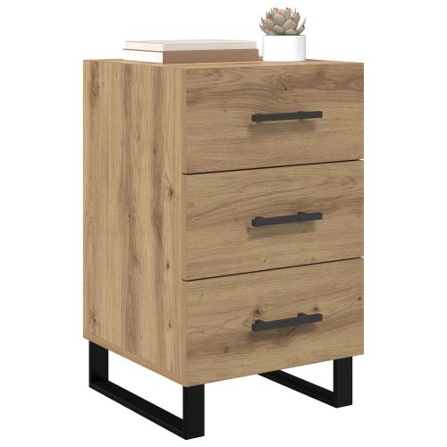 Нощен шкаф Дъб 40 x 40 x 66 см Инженерно дърво