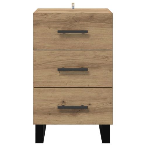Нощен шкаф Дъб 40 x 40 x 66 см Инженерно дърво