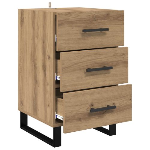 Нощен шкаф Дъб 40 x 40 x 66 см Инженерно дърво