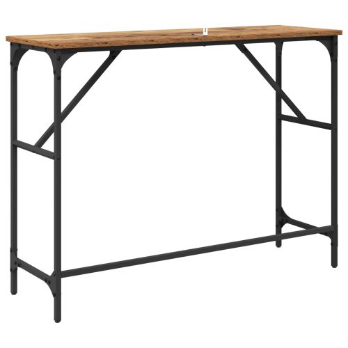 Конзолна маса Старо дърво 100 x 32 x 75 см Инженерно дърво