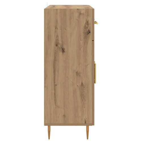 Служебен шкаф Дъб 69,5 x 34 x 90 см Инженерно дърво