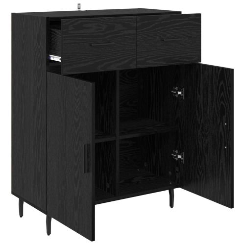 Служебен шкаф Черния дъб 69,5 x 34 x 90 см Инженерно дърво