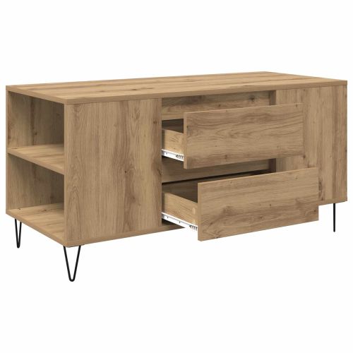 Масичка за кафе Дъб 102 x 44,5 x 50 см Инженерно дърво