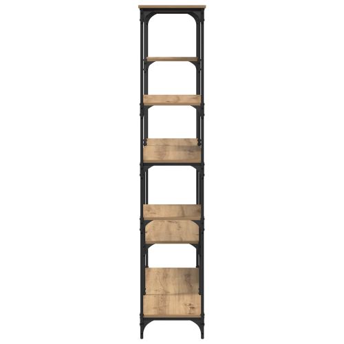 Рафт за книги Дъб 99 x 35,5 x 176 cm Инженерно дърво