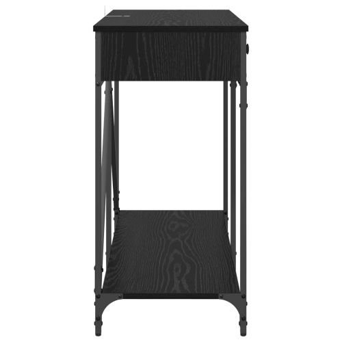 Конзолна маса Черния дъб 100 x 39 x 78,5 см Инженерно дърво