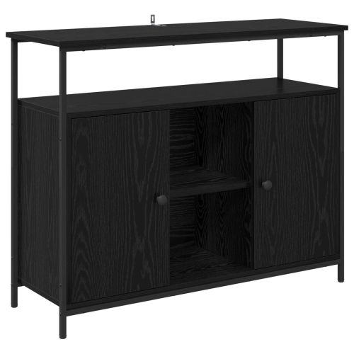 Служебен шкаф Черния дъб 100 x 35 x 80 см Инженерно дърво