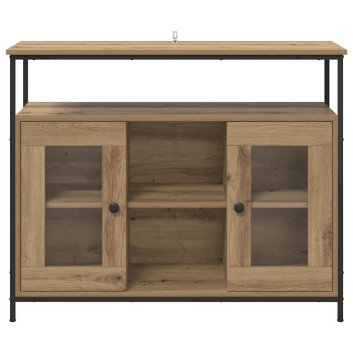 Служебен шкаф Дъб 100 x 35 x 80 см Инженерно дърво