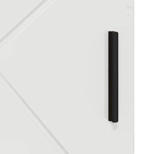 Шкаф за баня със съхранение Лъскаво бяло 60 x 35 x 80 см