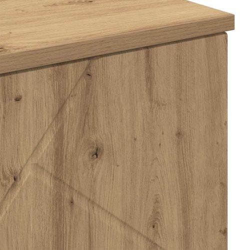 Шкаф за баня Дъб 60 x 35 x 80 см Инженерно дърво, Метал