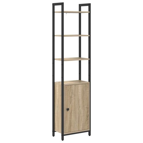 Шкаф за книги Сонома дъб 40 x 24 x 161 см Инженерно дърво