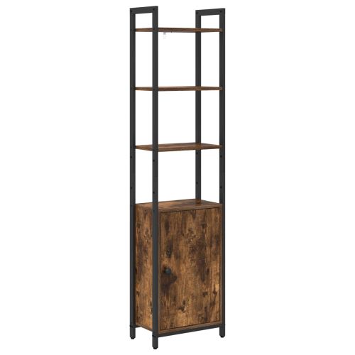 Шкаф за книги Димян дъб 40 x 24 x 161 см Инженерно дърво