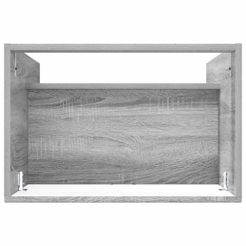 Мебел под мивка за баня Сив Сонома 56 x 37,5 x 81 см