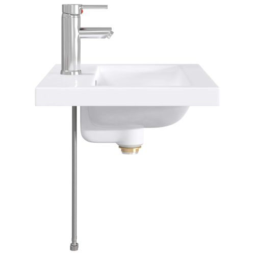 Мивка за баня Хром 61 x 40 x 16,5 см Метал