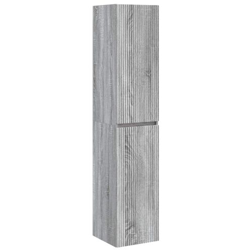 Стенно Баня Кабинет Сив Сонома 33 x 34,5 x 160 см
