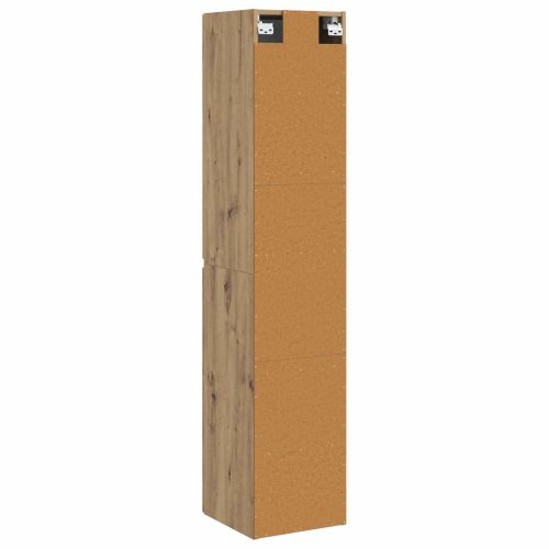 Стенно Баня Кабинет Дъб артизан 33 x 34,5 x 160 см