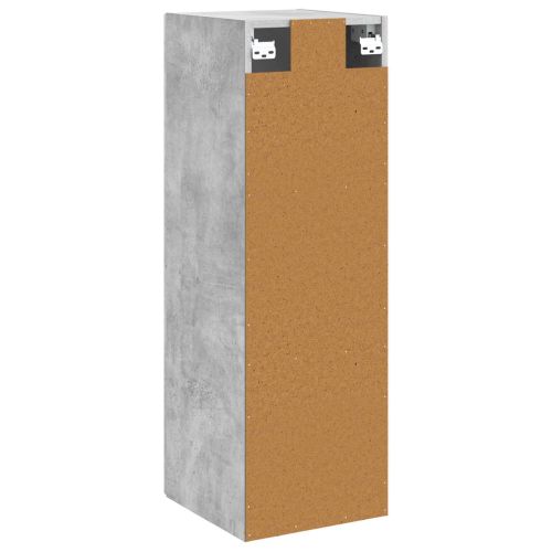 Стенно Баня Кабинет Бетонно сиво 33 x 34,5 x 60 см