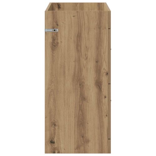 Кабинет под мивка за баня Дъб артизан 78,5 x 37,5 x 81 см