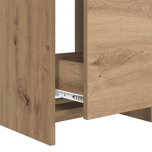 Кабинет под мивка за баня Дъб артизан 78,5 x 37,5 x 81 см