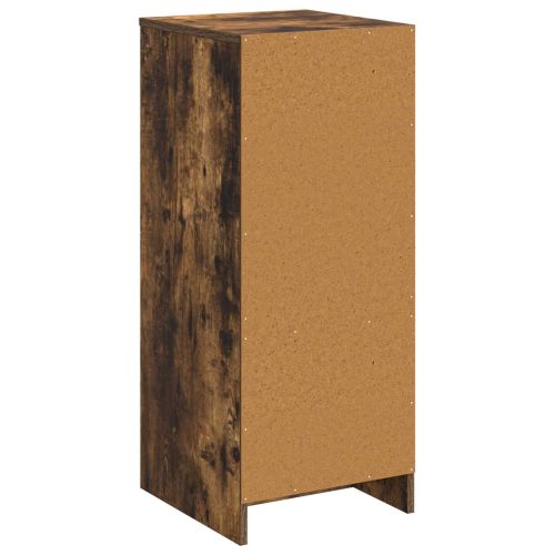 Шкаф за баня Опушен дъб 35 x 36,5 x 85 см Инженерна дървесина
