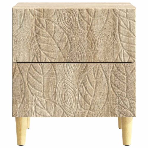 Нощно шкафче 2 pcs Дъб сонома 43 x 34,5 x 48 см