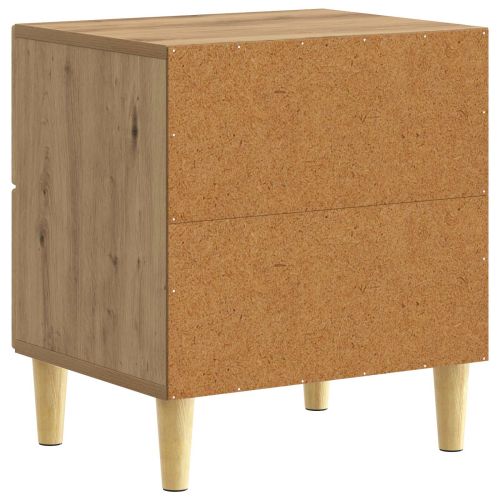 Нощно шкафче 2 pcs Дъб артизан 43 x 34,5 x 48 см