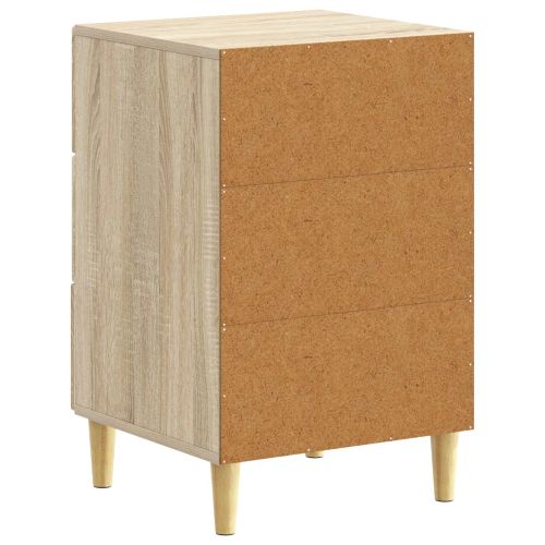 Нощно шкафче Дъб сонома 43 x 39,5 x 66,5 см Инженерна дървесина