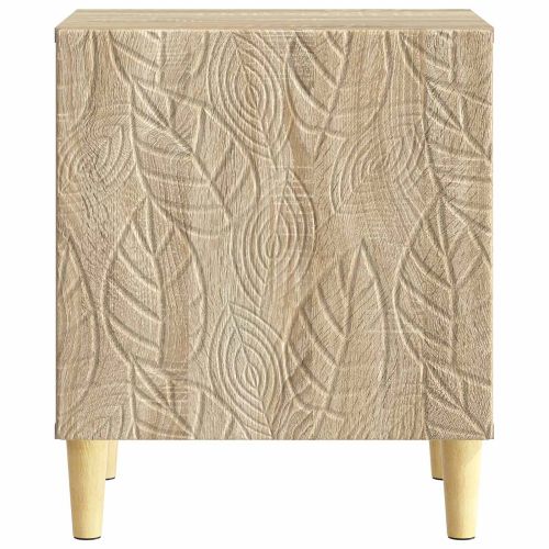 Нощно шкафче 2 pcs Дъб сонома 43 x 34,5 x 50 см
